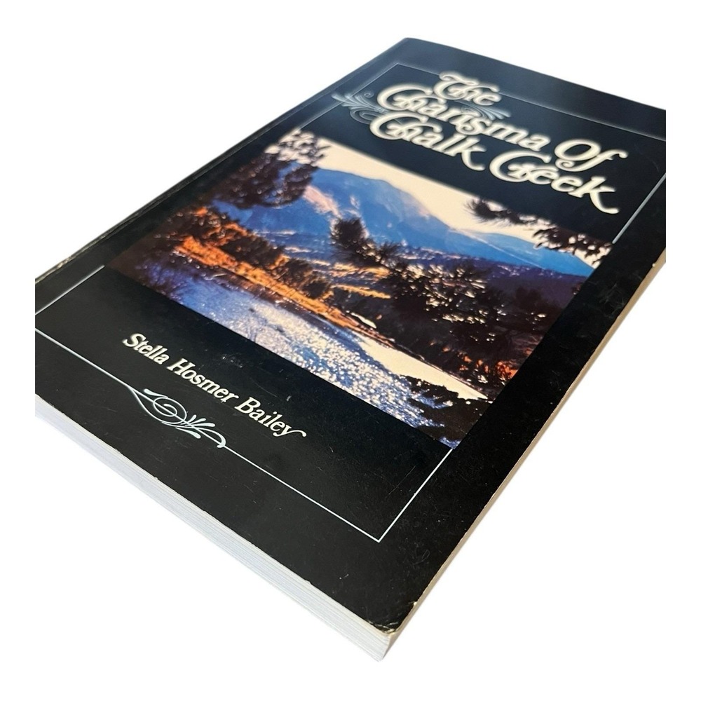 The Charisma Of Chalk Creek Signed Stella Hosmer Bailey Colorado History PB Book - Picture 3 of 7